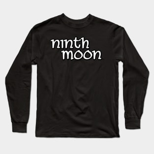 Ninth Moon logo Long Sleeve T-Shirt